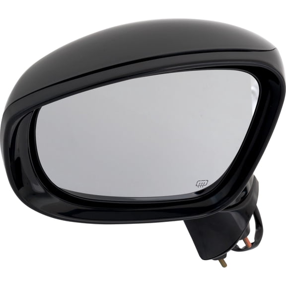 Left Door Mirror Compatible with 2020 Pacifica 2020-2021 Voyager Power Glass Heated Manual Fold Paintable Without Signal Light 6WY95AXRAA CH1320513