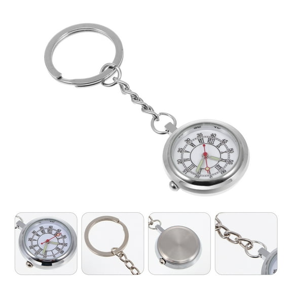 Raindrops Vintage Silver Watch Classic Design 1 Set Durable Timepiece Ideal for Hospital Workers