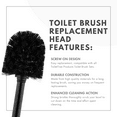 thumbnail image 3 of ToiletTree  Toilet Brush Replacement Heads for Brushes (Pack of 4), 3 of 7