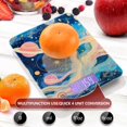 thumbnail image 5 of Starry Sky Planets Food Scale Digital Kitchen Scale Waterproof Tempered Glass Tare Function 11 lb for Baking Cooking Meal Prep, 5 of 7