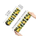 thumbnail image 5 of Bingfone Orange And Lemon Design Patterned Men'S Women'S Casual Cotton Socks, 5 of 9
