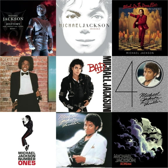 History: Past Present & Future Book 1 & Invincible & Blood On The Dance Floor / History In The Mix & Off The Wall & Bad & Thriller (40Th Anniversary/2CD) & Number Ones & Thriller & Scream