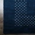 thumbnail image 5 of Rugsotic Carpets Handmade Rugs Hand Knotted Loom Rectangle 8'x10' Blue Wool for Indoor Use, 5 of 8