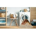 thumbnail image 2 of Ahgly Company Tapis Rectangulaire Orange Lavable en Machine, 2 Pieds x 3 Pieds, 2 of 7