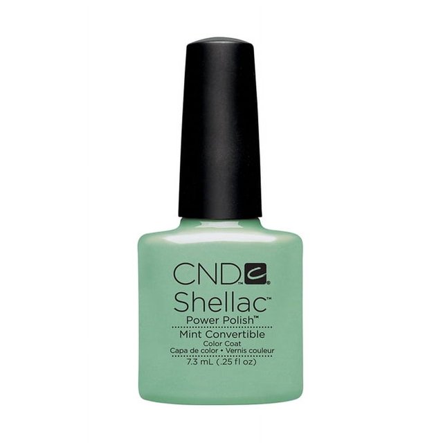 Esmalte de uñas CND Shellac Power Color Coat Mint Convertible