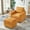 Yellow, variant on Corduroy Material Couch - Sturdy Construction - Living Area - Durable Furniture