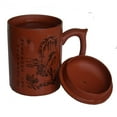 thumbnail image 5 of Yixing Purple Sand Clay Tea Cup 500ml Chinese Zisha Teacups Handle Lip Mugs, 5 of 8