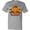 Athletic Heather, variant on Inktastic Thankful Grateful and Blessed Pumpkins and Sunflower T-Shirt