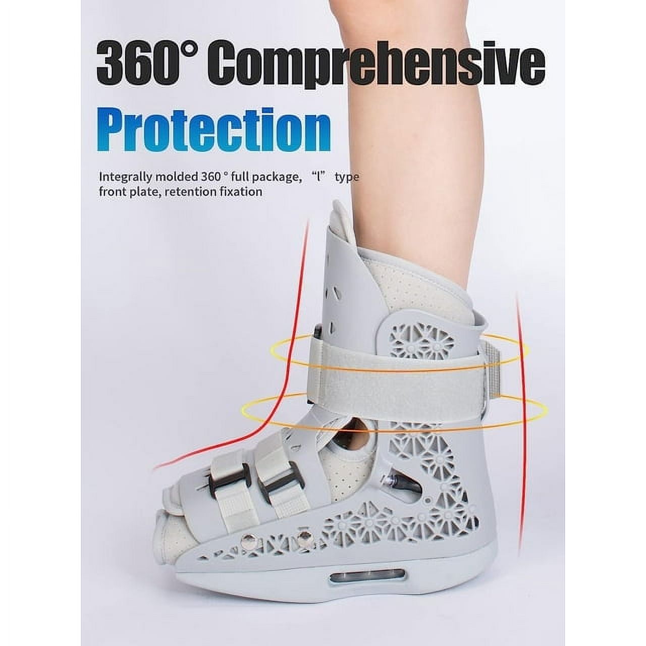 Botte de Marche Gonflable Air Cam Botte de Fracture Médical Botte