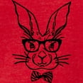 thumbnail image 3 of CafePress - Cute Hipster Easter Bunny T Shirt - Mens Football Shirt, 3 of 4