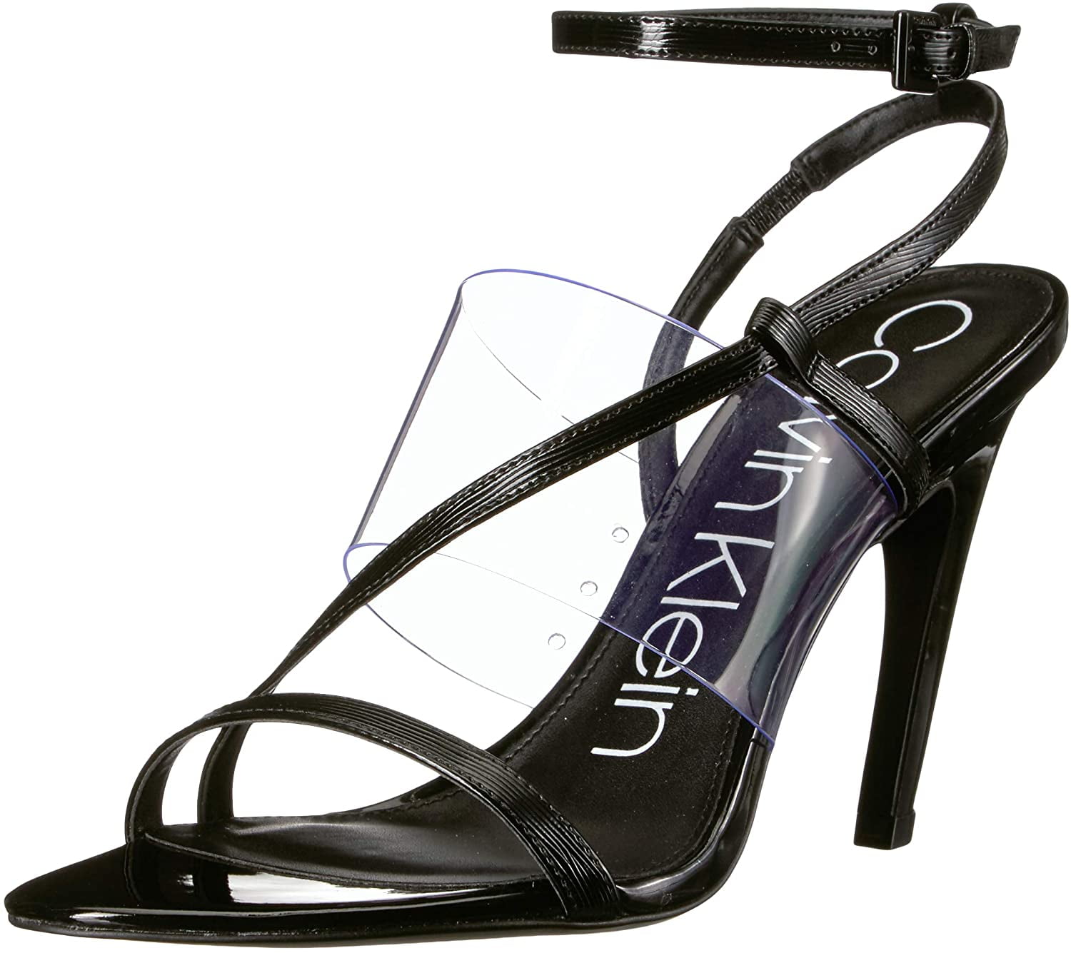 calvin klein clear heels