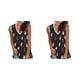 thumbnail image 1 of Sonducket Chaleco de mujer con cuello en V sin mangas Casual Tanktop boda playa vacaciones verano Top elegante ropa transpirable tipo 9 3XL tipo 9 3XL 2piezas, 1 of 6