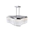 thumbnail image 3 of CWI Lighting Elsa 12 Light Drum Shade Chandelier With Chrome Finish, 3 of 5