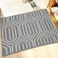 thumbnail image 3 of Tapis de Porte Intérieur Paillasson avant Arrière Tapis de Porte Dos en Caoutchouc Antidérapant Intérieur Résistant à la Saleté Résistant à la Boue Tapis d'Entrée Extérieur Tapis de Sol d'Entrée Lavable Profil Bas, 3 of 10