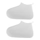 thumbnail image 1 of Cubrezapatillas de silicona reutilizables para días lluviosos, talla 31-34, cubiertas universales impermeables para zapatos de color blanco, 1 of 8