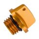 thumbnail image 1 of Tapón de llenado de aceite Accesorios universales Autobicycle profesional de alto rendimiento Oro kusrkot Tapón del depósito de aceite, 1 of 8