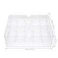 thumbnail image 2 of Clear Acrylic Poker Chip Tray Transparent Game Chip Container Chips Organizer, 2 of 7