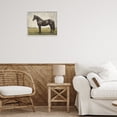 thumbnail image 2 of Stupell Industries Espresso Horse Portrait White Framed Giclee Art design by Petal Prints Design, 11 x 14, 2 of 8