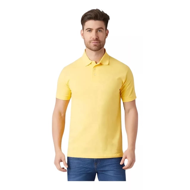 Playera Tipo Polo Optima Algodon Clasico Caballero Hombre