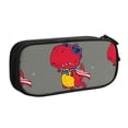 thumbnail image 2 of Vsdgher Dinosaur Super Hero Cartoon Print Large Capacity Pencil Case Pouch with Zipper, Portable Aesthetic Big Capacity Pencil Cases Pen Office Travel Stationery Bag, 2 of 8