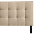 thumbnail image 3 of Modway Lily Upholstered Tufted Linen Headboard Full Size In Beige, 3 of 3