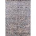 thumbnail image 1 of Ahgly Company Indoor Rectangle Mid-Century Modern Silver Pink Oriental Area Rugs, 8' x 10', 1 of 6