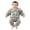 Grey, variant on Ruyang Toddler 2 Piece Outfit Flannel Cute Animal Embroidery Long Sleeve Pullover Solid Plush Pants Sets Baby Autumn Winter Thermal Clothes