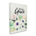 thumbnail image 3 of Stupell Industries Amazing Grace Calligraphy White Flower Blossom Botanicals Canvas Wall Art, 24 x 30, Design by Amy Brinkman, 3 of 5