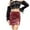 Wine, variant on IROINNID Women's Skirt Split Slim PU Skirt Short Empire Waist Mini Solid Color Skirt