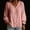 Khaki, variant on Blouse Women'S Tops Pleated Smocked Cuffs Khaki Long Sleeve Regular V-Neck Tops Tops for Women,S