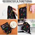thumbnail image 7 of SKYSONIC Colorful Music Notes Kitchen Dish Towel Set,Drying Kitchen Towels Tea Towels Gift Set for Drying Cleaning Cooking Baking 6Pcs, 7 of 7