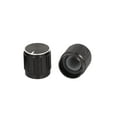 thumbnail image 2 of 10pcs 13x16mm Black Aluminum Alloy Rotary Potentiometer Knobs Cap, 2 of 5