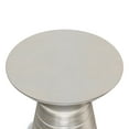 thumbnail image 3 of Simpli Home Sheridan 18 inch Wide Industrial Metal Accent Table in Antique Silver, Fully Assembled, 3 of 6