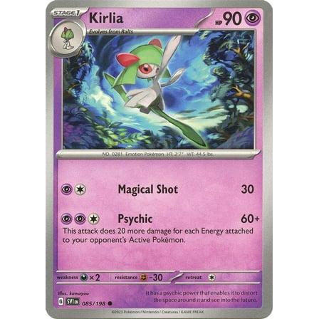 Pokemon Scarlet & Violet Base Set Common Kirlia #85