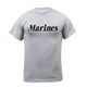 Rothco T-Shirt d'Entraînement Physique Gris - Marine, Petit – image 2 sur 3