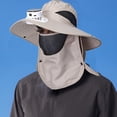 thumbnail image 4 of PBAZIH Solar-Powered Mini Fan Sun Hat with USB Rechargeable Battery, Strong Airflow Hat for Outdoor Hiking, Versatile Summer Hat for Fishing, Lightweight Travel Cap, Multi-speed Wind Modes, 4 of 6