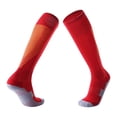 thumbnail image 4 of Kids Soccer Socks Striped Knee High Tube Socks Football Uniform Sports Socks for Boys Girls, 4 of 4