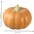 thumbnail image 2 of Estbridge 1 Pce Support à Collations Citrouille - Support de Bol de Service pour Fête d'Halloween avec 3 Compartiments Divisés Grande Base pour la Stabilité Rangement de Cure-Dents - Plateau de Fête Orange pour Bonbons Noix fr, 2 of 5