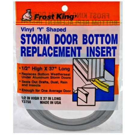 

Thermwell 4PK Thermwell Y3750 37 Gray Storm Door Bottom Y Section