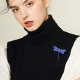thumbnail image 4 of BAYAIXZ Retro Crystal Dragonflies Brooch Animals Brooch for Women Jewelry (Blue,One Size), 4 of 4