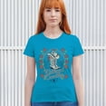 thumbnail image 4 of Outlaw Country Cowgirl Boots And Roses T-Shirt Western Rodeo Floral Cowgirl Hat Vintage Southern Rustic Women's Tee, 4 of 7