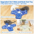 thumbnail image 2 of Juguete Interactivo Recargable Qraxond para Gatos - Escondite y Búsqueda, 2 of 6