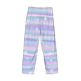 thumbnail image 5 of Balery Striped Gradient print Men's Pajama Pants,Ultra Lightweight Pjs,Lounge Pant-Large, 5 of 9