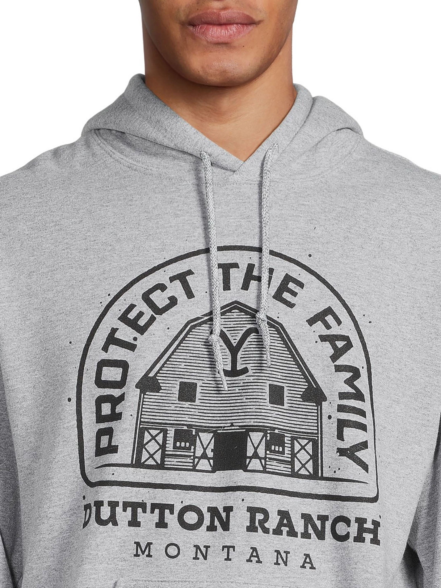 Yellowstone Men's and Big Men's Pullover Hoodie Sweatshirt, Sizes S-3XL