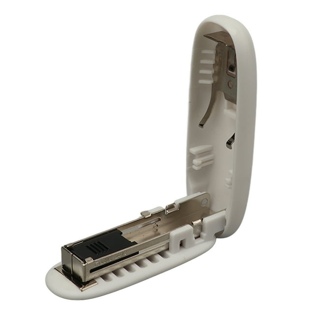 Mini Stapler Portable Stapler Small Lever Frame Leverage Structure Pocket Stapler Small Stapler Material Abs Staple Machine Travel Size Stapler Petite
