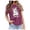 Wine, variant on Halloween Shirts for Women Halloween Ghostly Printed T Shirt Adorable Tee For Festive Women Red M
