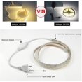 thumbnail image 4 of Bande LED, Bande LED Étanche, Bande LED Lumineuse 220v, Bande LED Étanche Ip65 5050, Blanc Chaud (6m), 4 of 5