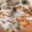 Gray, variant on Orange Pumpkins Fall Entryway Rug 2'x3' Non Slip Front Door Mats, Thanksgiving Flowers Leaves Wooden Entrance Rugs Indoor Outdoor Carpet, Washable Floor Mats Small Area Rug for Bedroom Kitchen