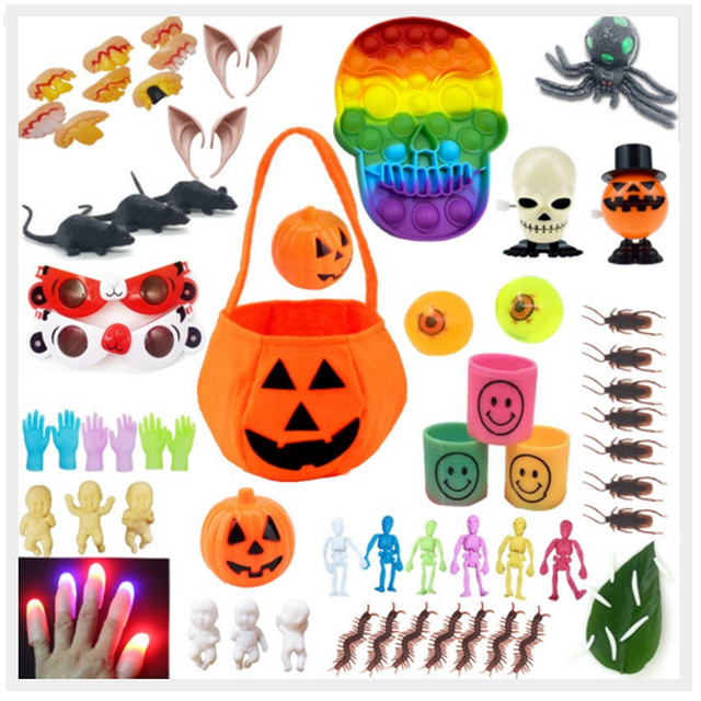 Props Halloween Party Favors Tricky Toy Set Para Niños Niños Yuarrent HA046217-02