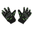 thumbnail image 1 of Almencla Full Finger Gloves Racing Protection Imperméable à l'Eau Chaud Thermique Hiver Moto Vert M, 1 of 8